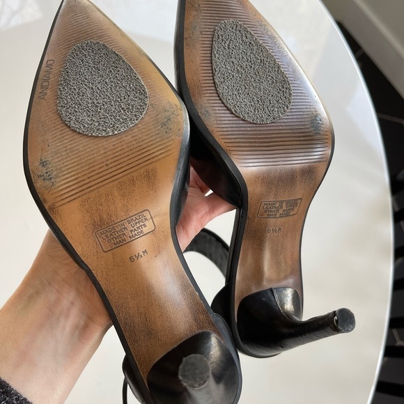 Y2K Andiamo Pointy Toe Ankle Strap Heel - 6.5 - Picture 4 of 6